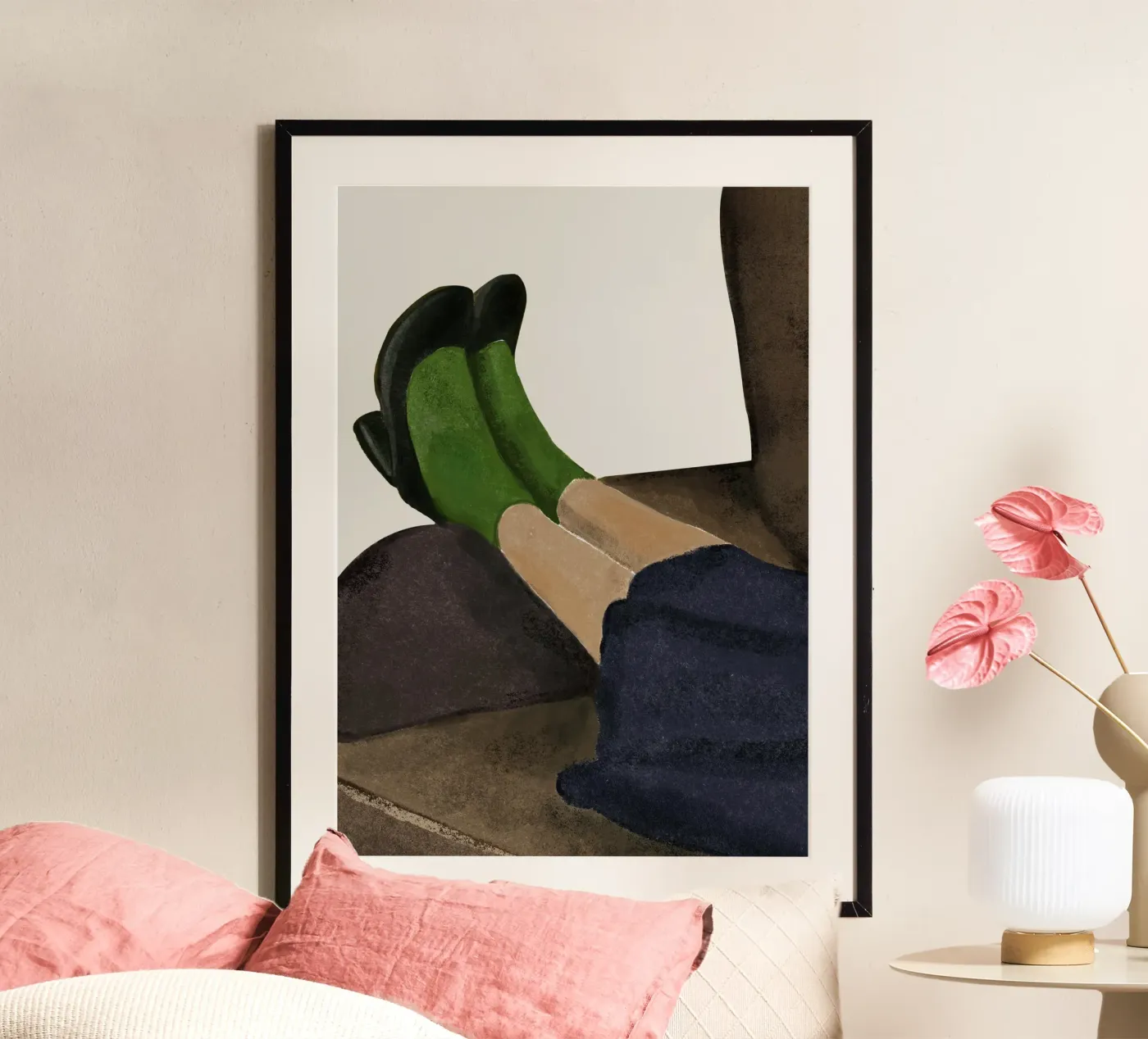 Füsse hoch poster da XOXO Arte