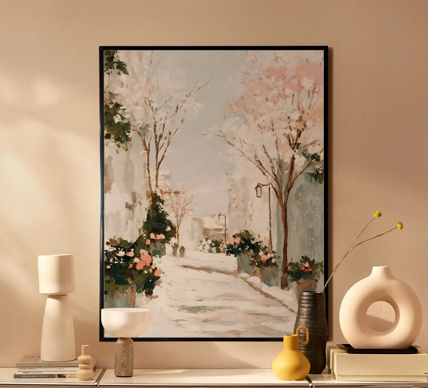 Winter Promenade poster da velvetstudio