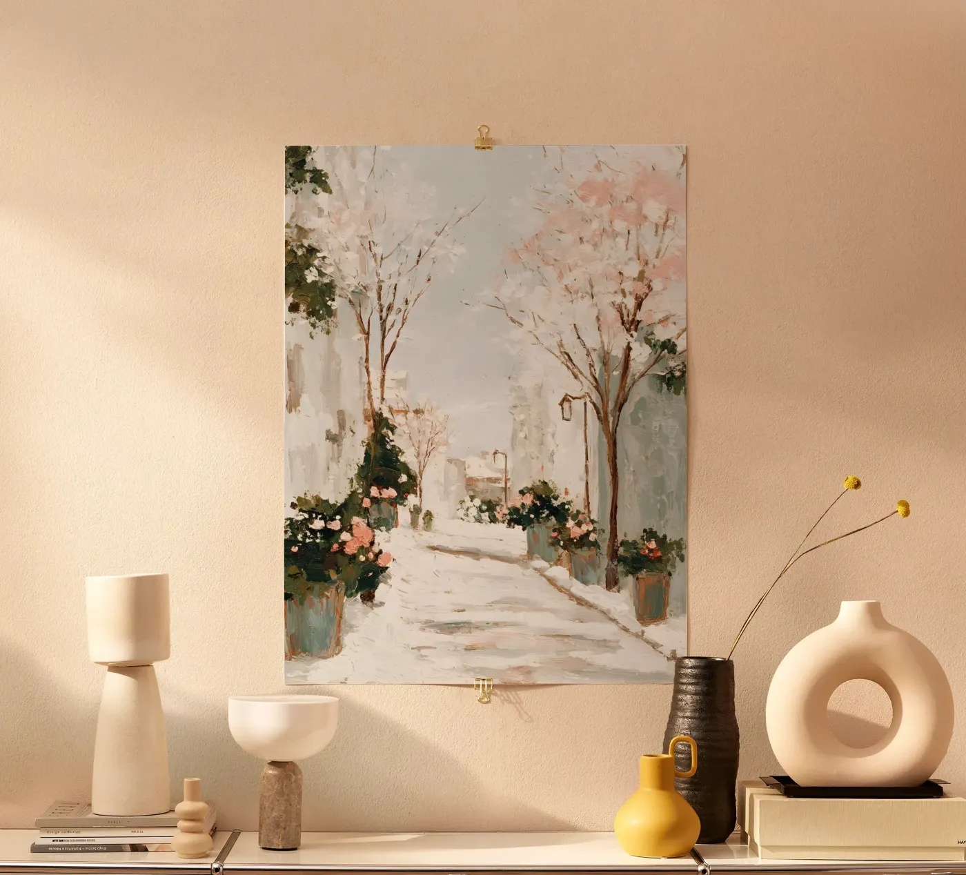 Winter Promenade poster da velvetstudio