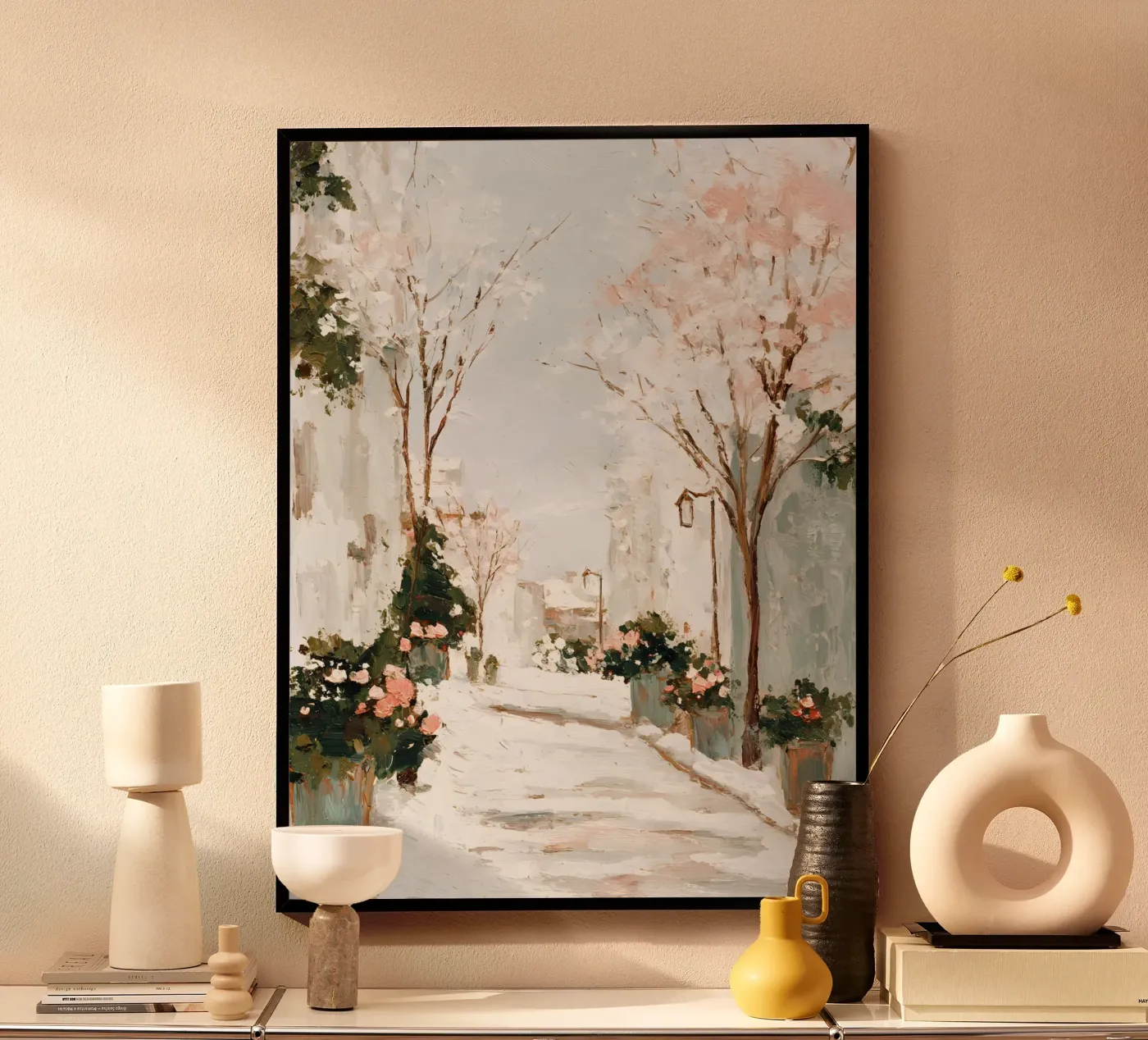 Winter Promenade poster da velvetstudio