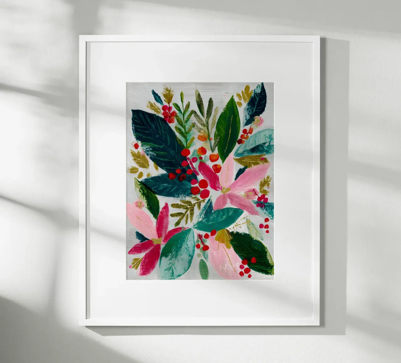 Holly Garden Joy carta hahnemühle da velvetwinterstudio