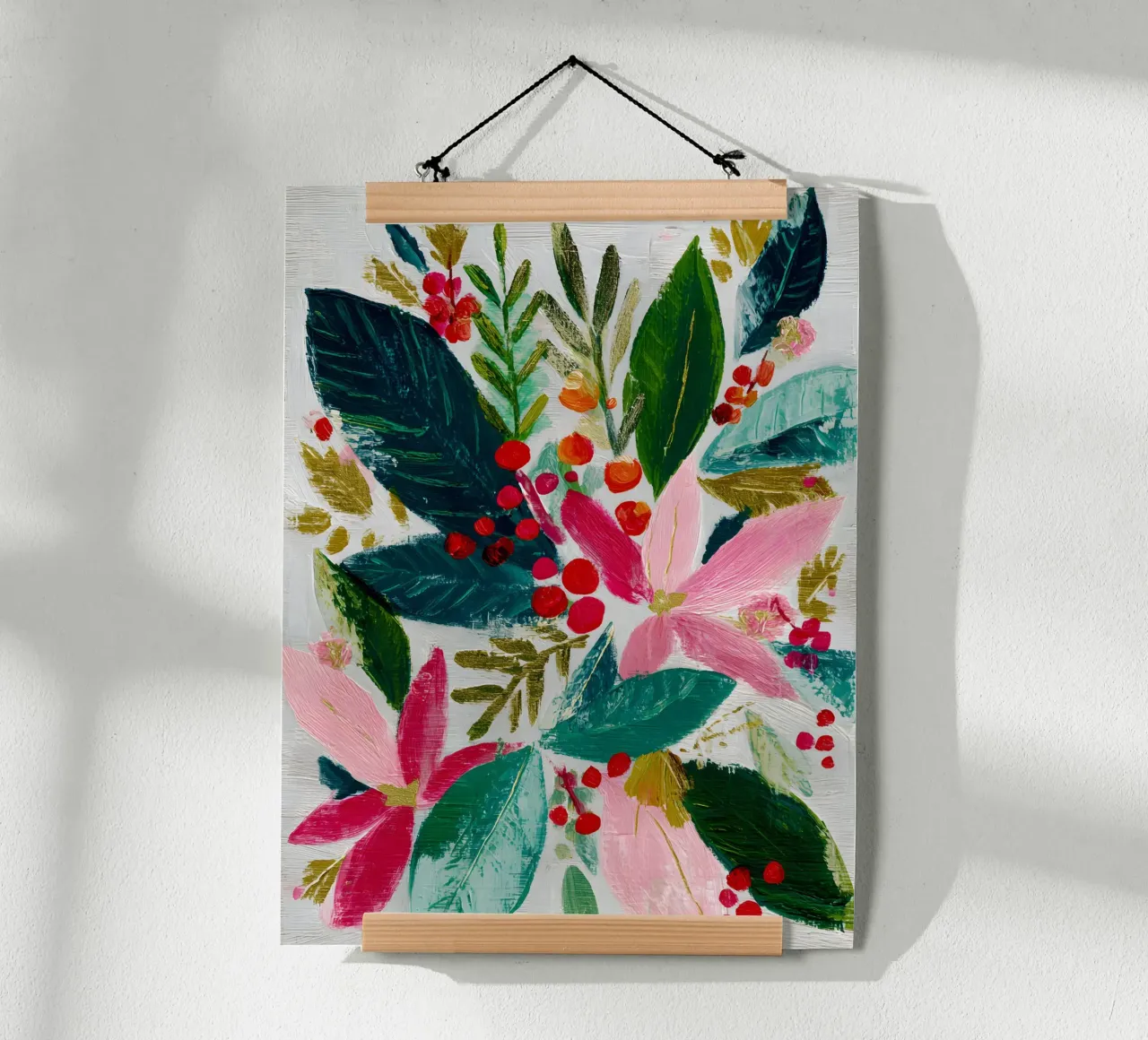 Holly Garden Joy carta hahnemühle da velvetwinterstudio