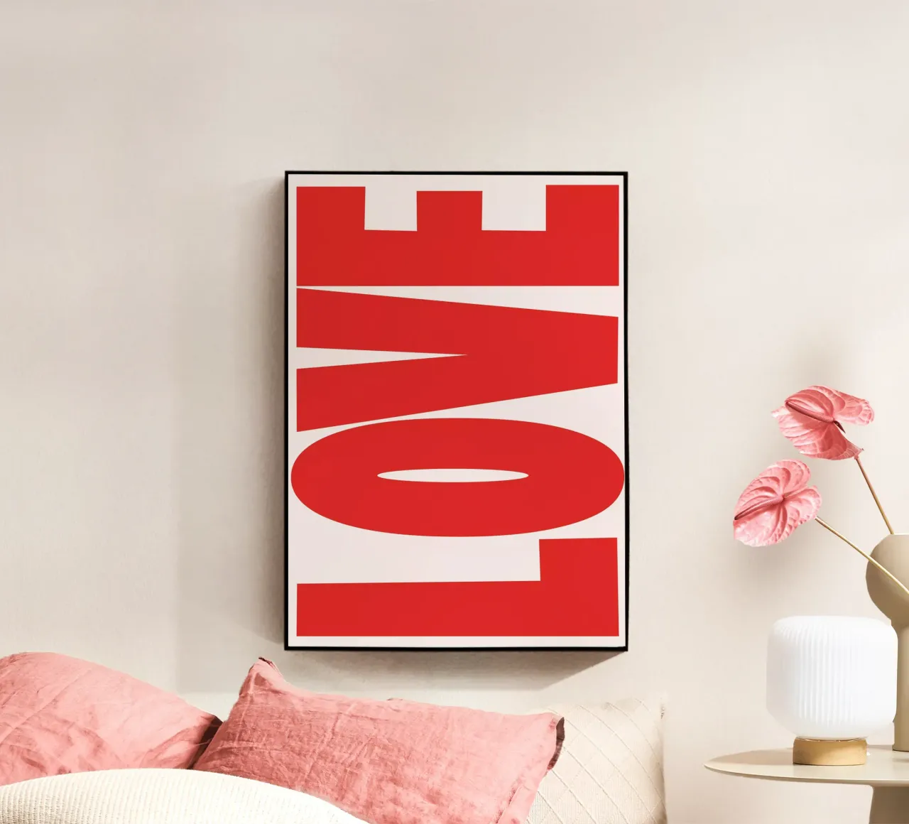 Love big plexiglass da Hej Ibiza by Ute Arnold