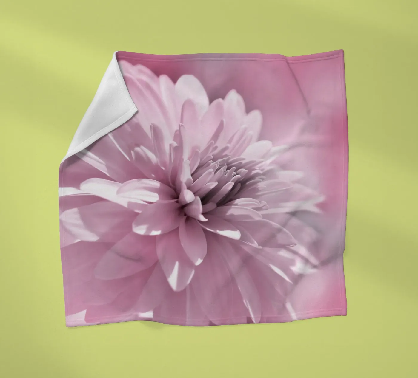 Dahlie Fleecedecke von Atteloi