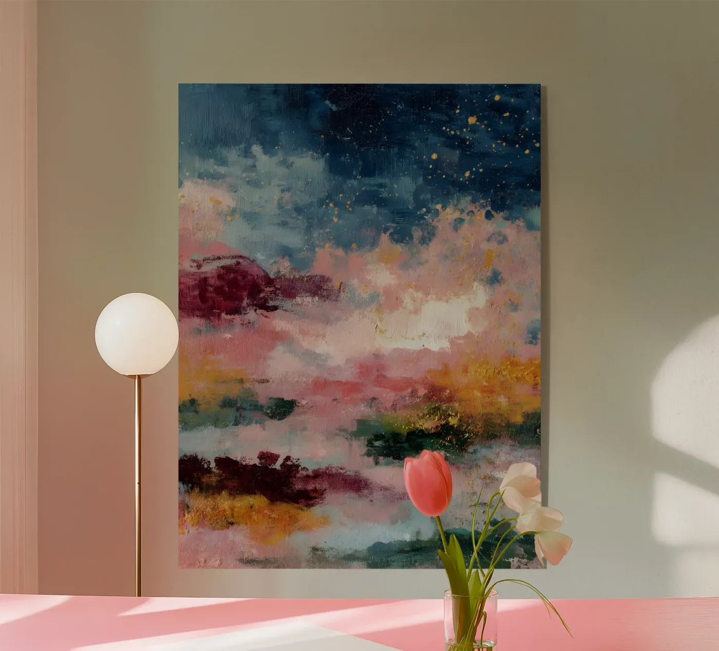 Aurora Dawn Sky acrylic glass by velvetstudio