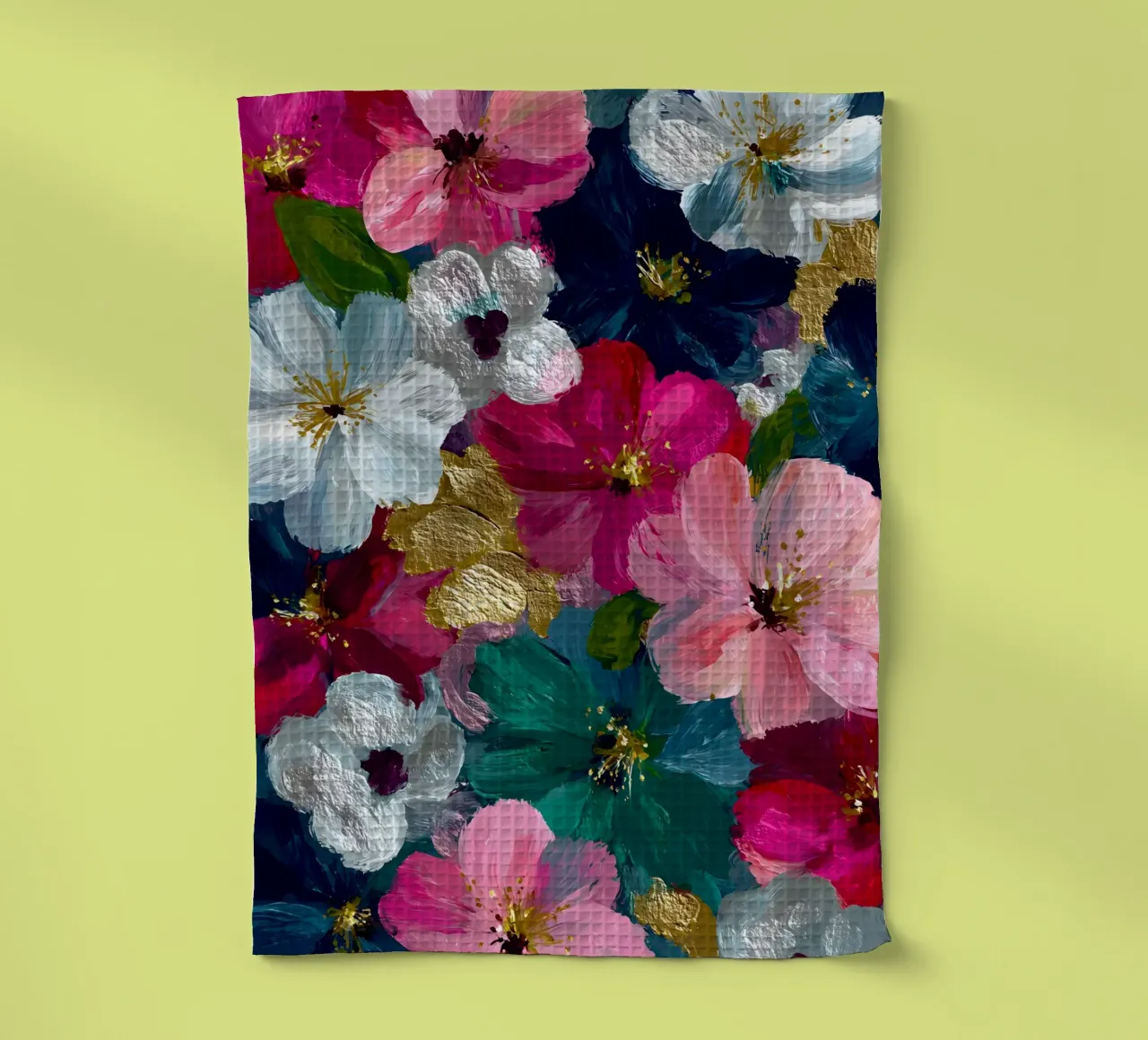 Botanical Frost torchon de velvetwinterstudio
