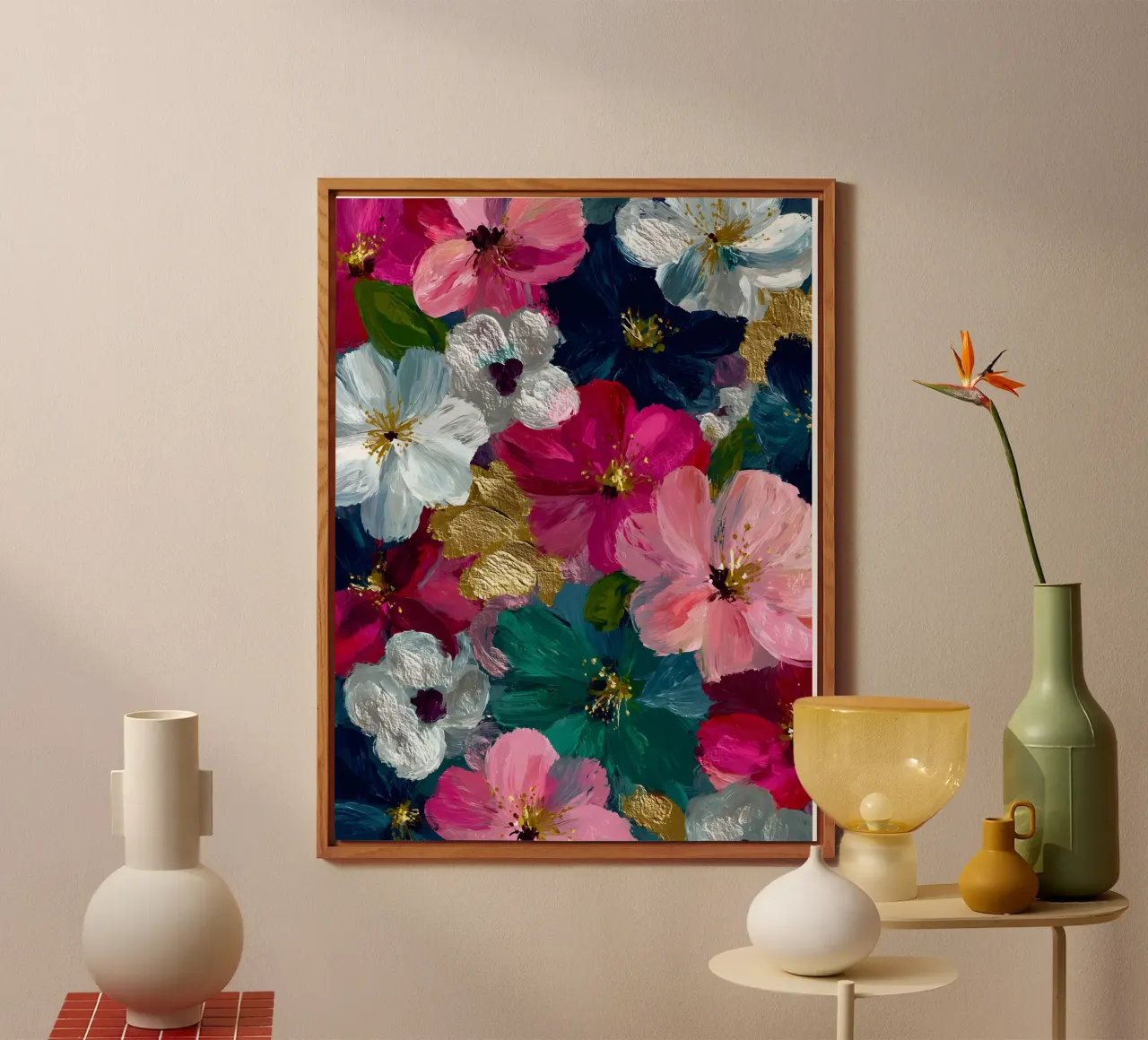 Botanical Frost pannello forex da velvetwinterstudio