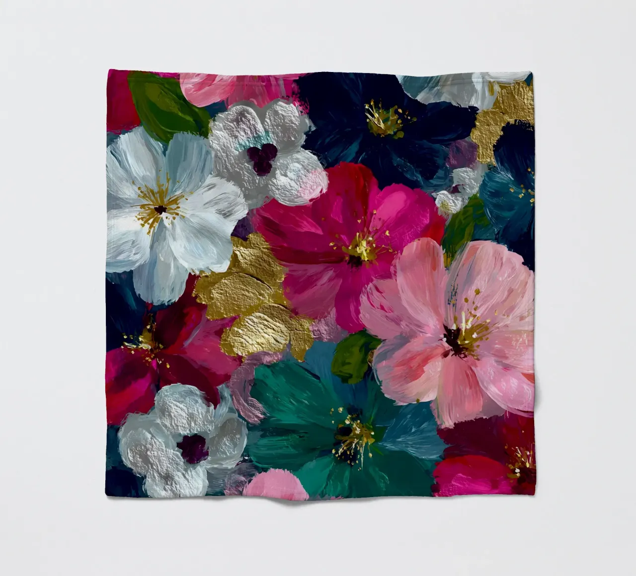 Botanical Frost coperta in pile da velvetwinterstudio