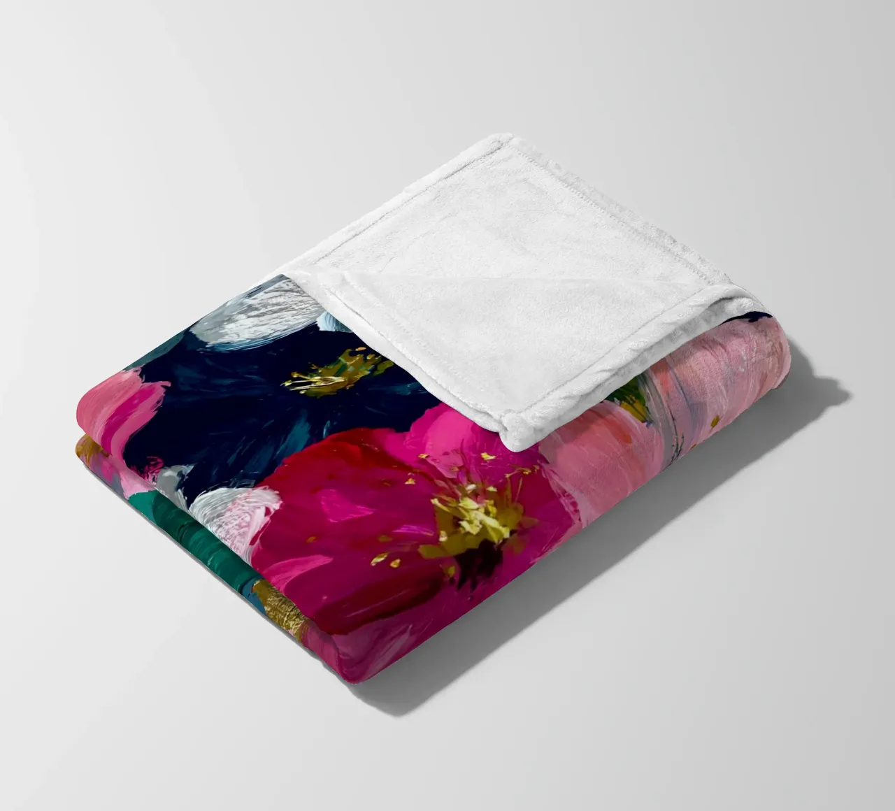 Botanical Frost coperta in pile da velvetwinterstudio