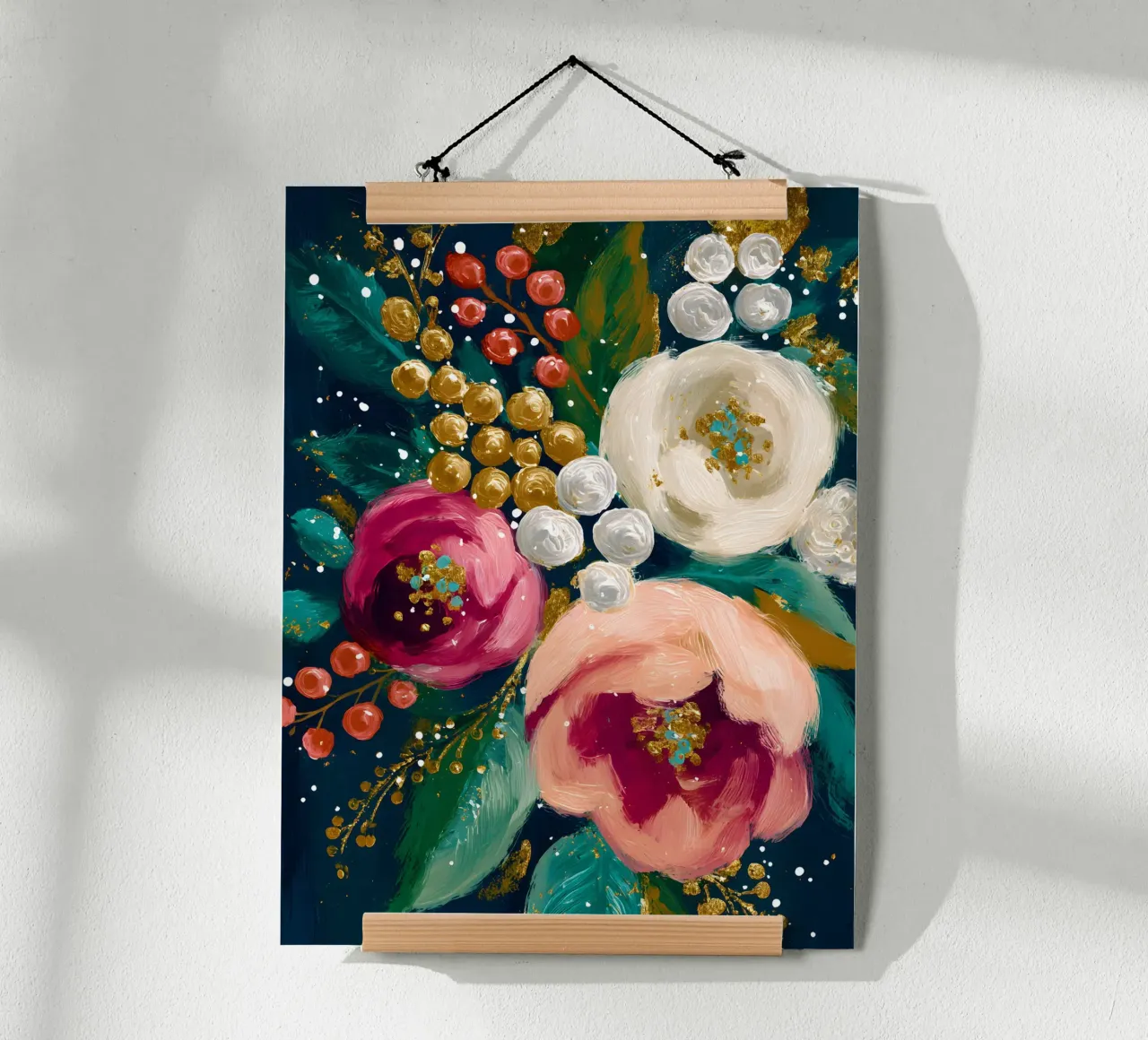 Evergreen Glamour carta hahnemühle da velvetwinterstudio