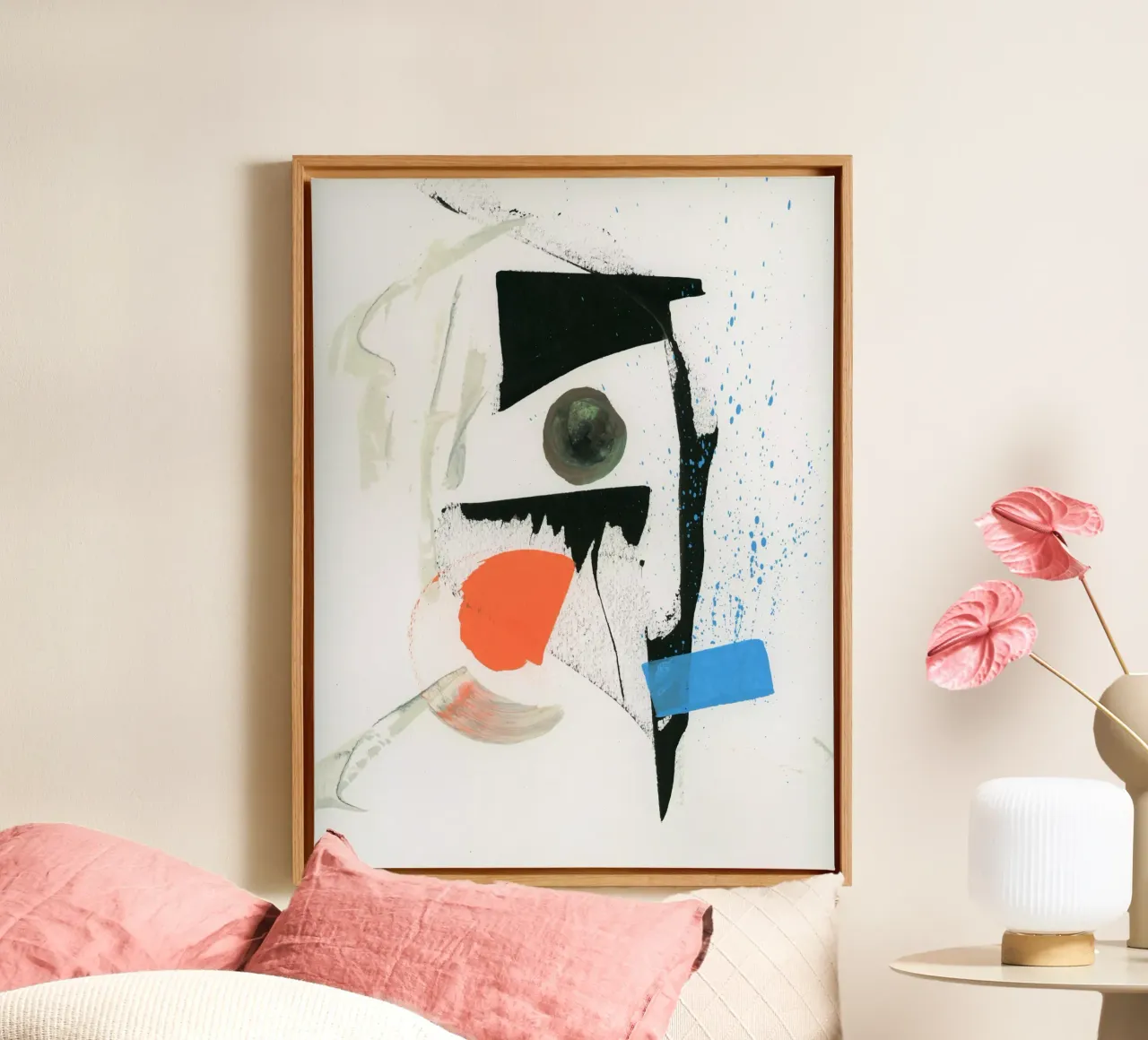 U World 2 canvas met Baklijst van gtobonart