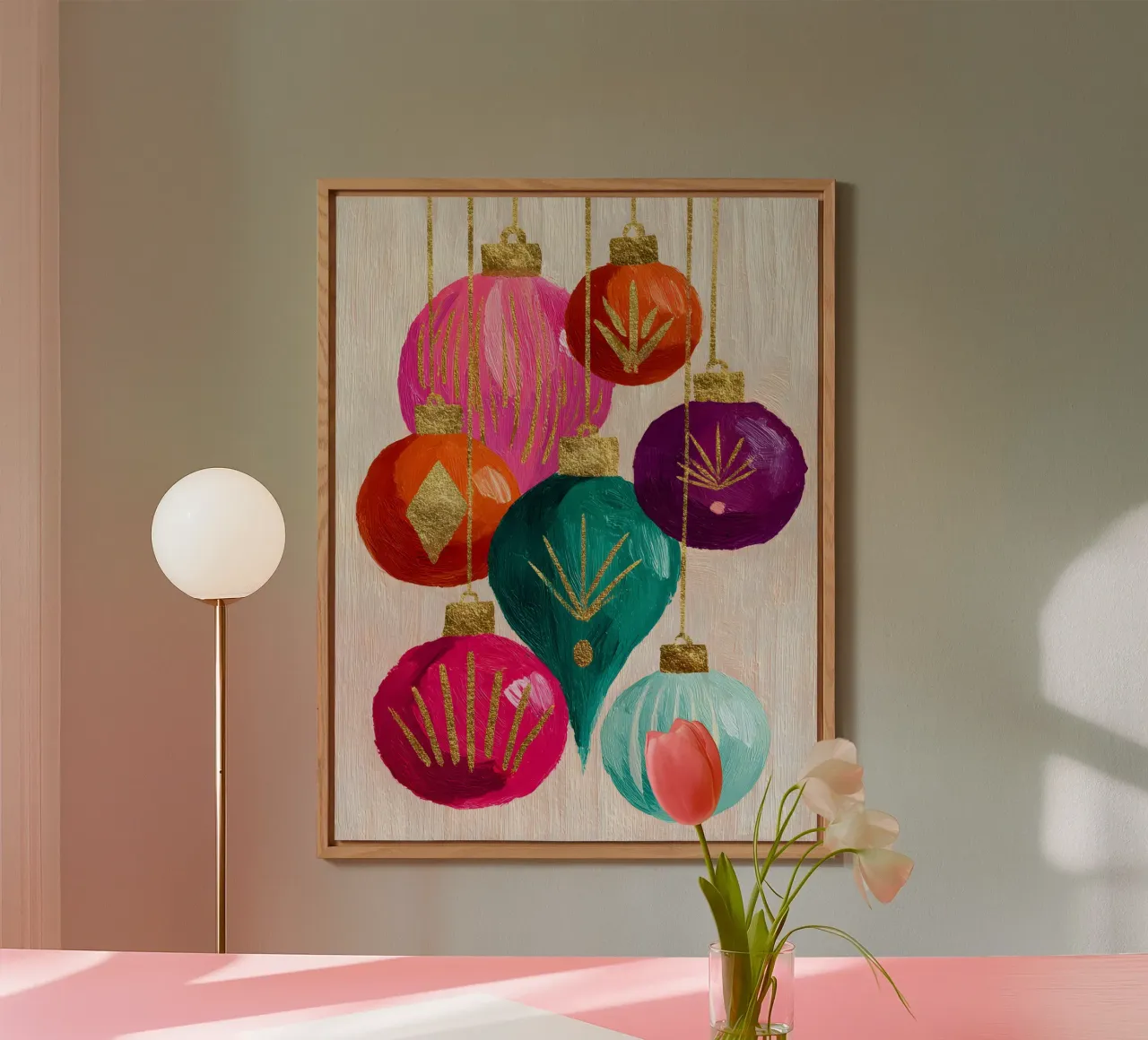 Dopamine Ornaments alluminio dibond da velvetwinterstudio