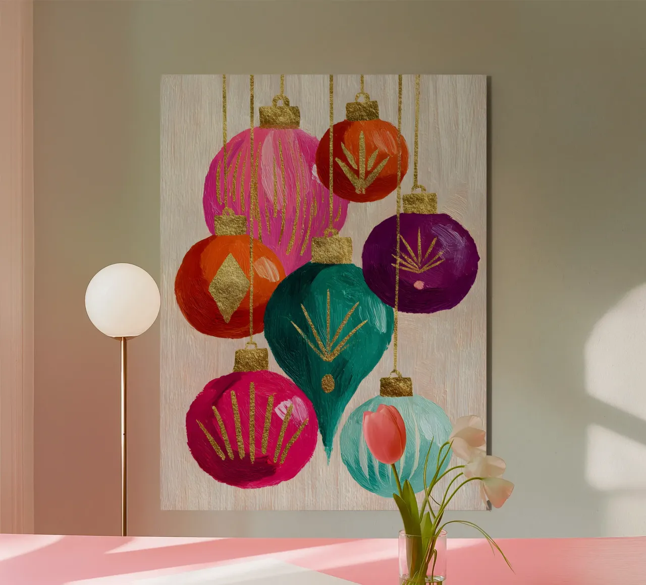 Dopamine Ornaments alluminio dibond da velvetwinterstudio