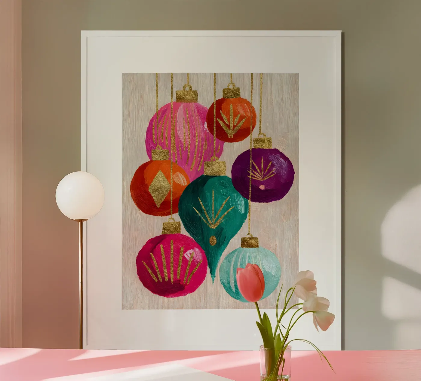 Dopamine Ornaments poster da velvetstudio