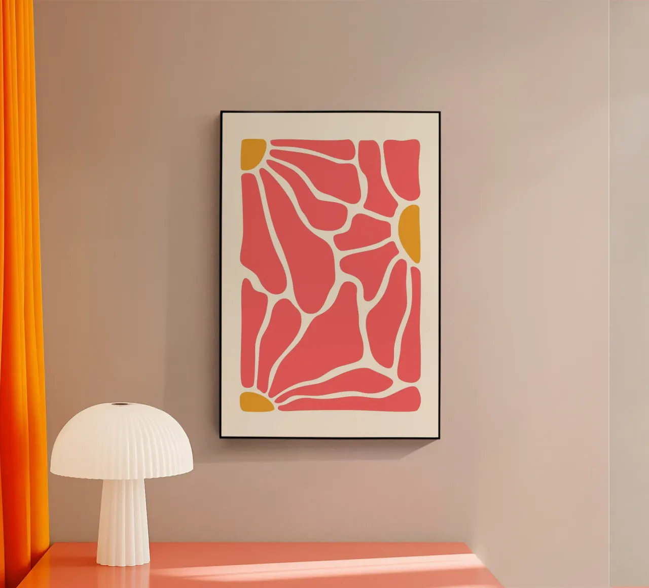 Retro Florals plexiglass da The Look