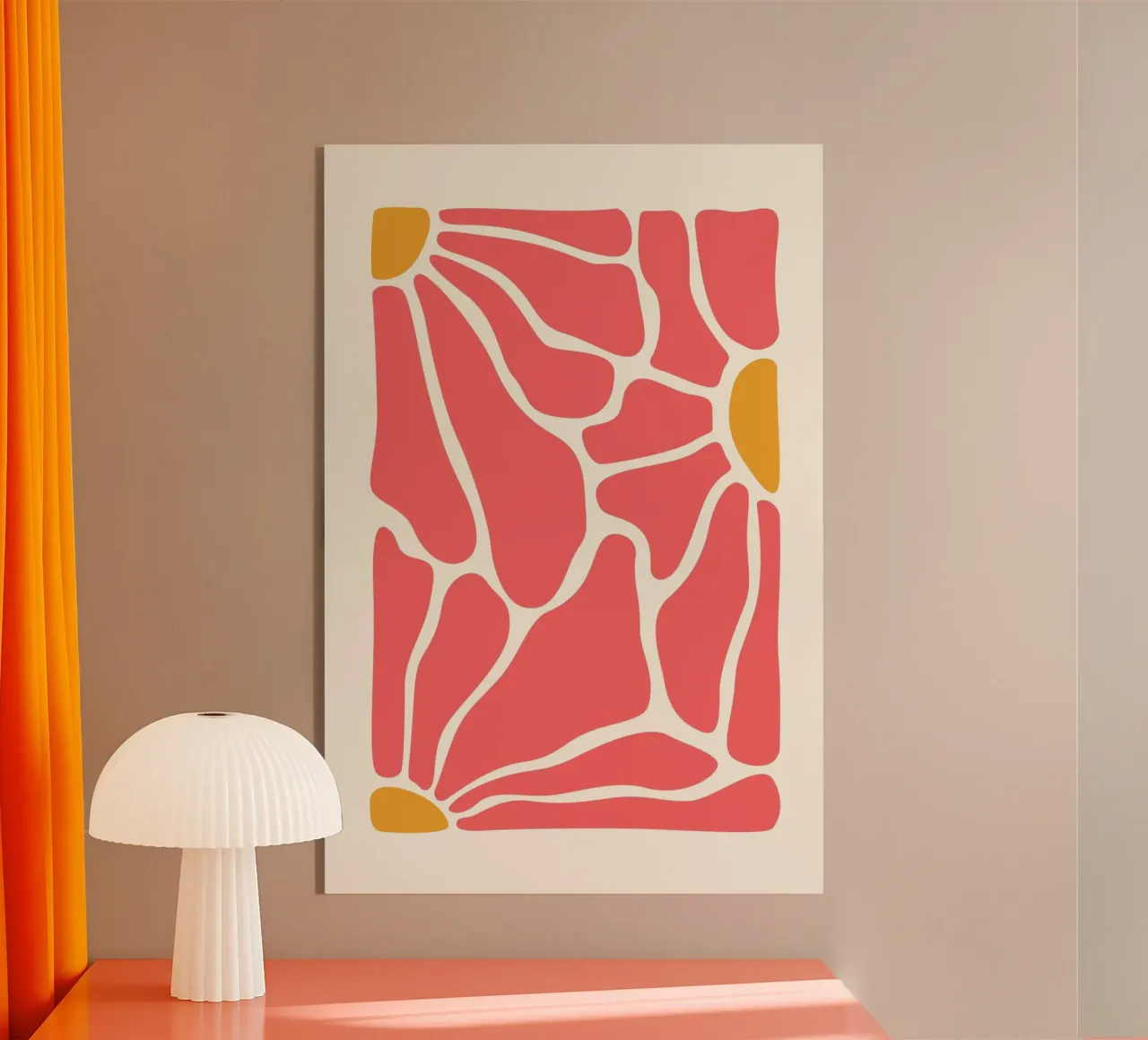 Retro Florals plexiglass da The Look