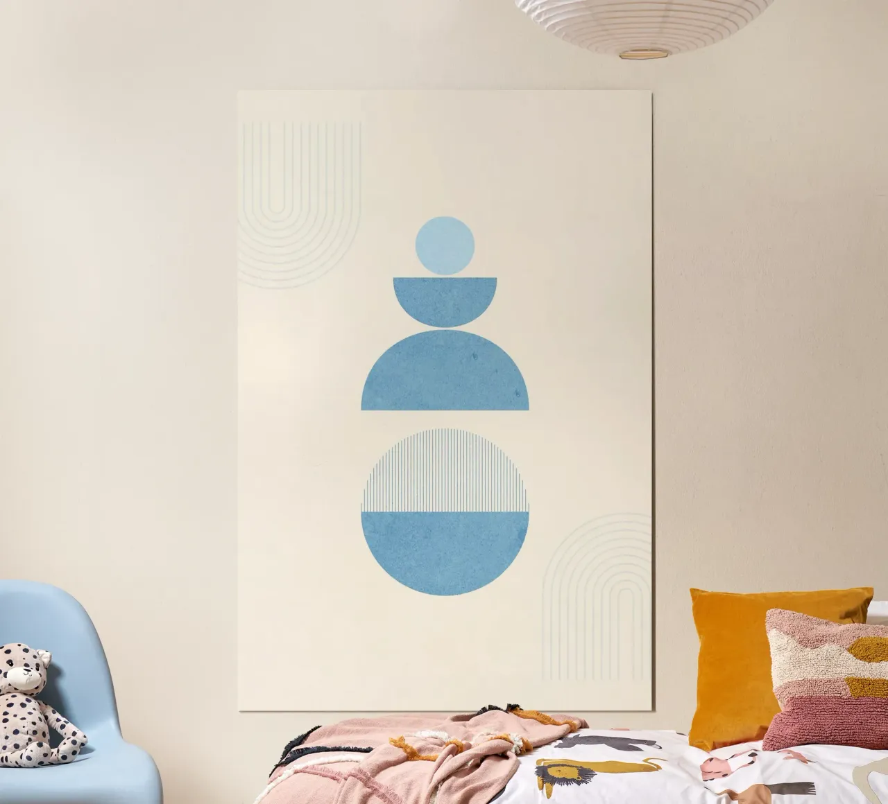 Blue Shapes poster da The Look