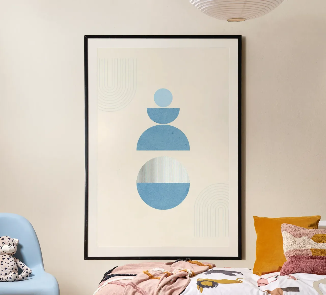 Blue Shapes poster da The Look