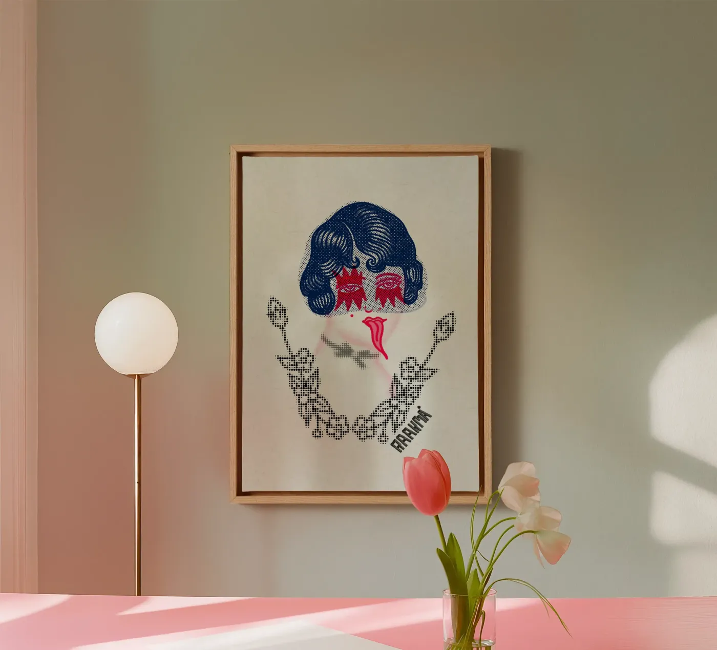 KIZZ. tela da RAAKMA STUDIO