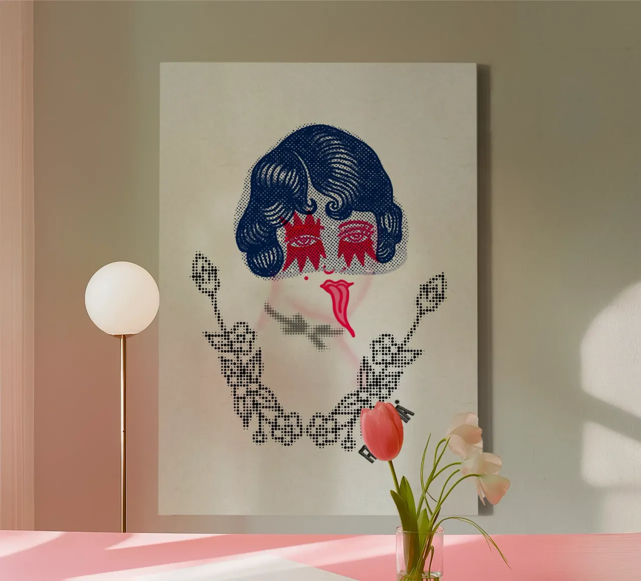 KIZZ. tela da RAAKMA STUDIO