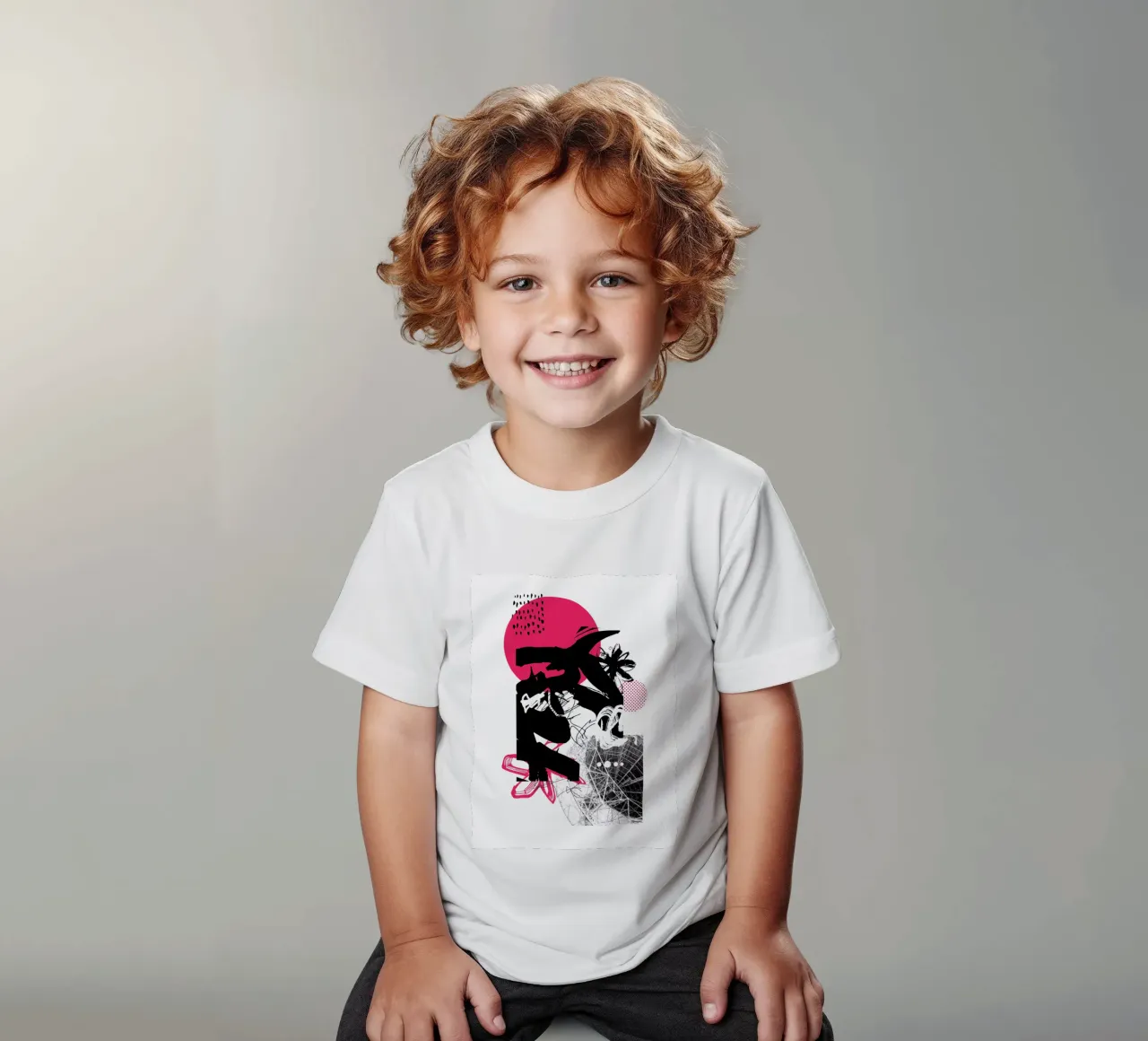 Cosa c'è lassù? t-shirt bambini da Kim Hubball Studio