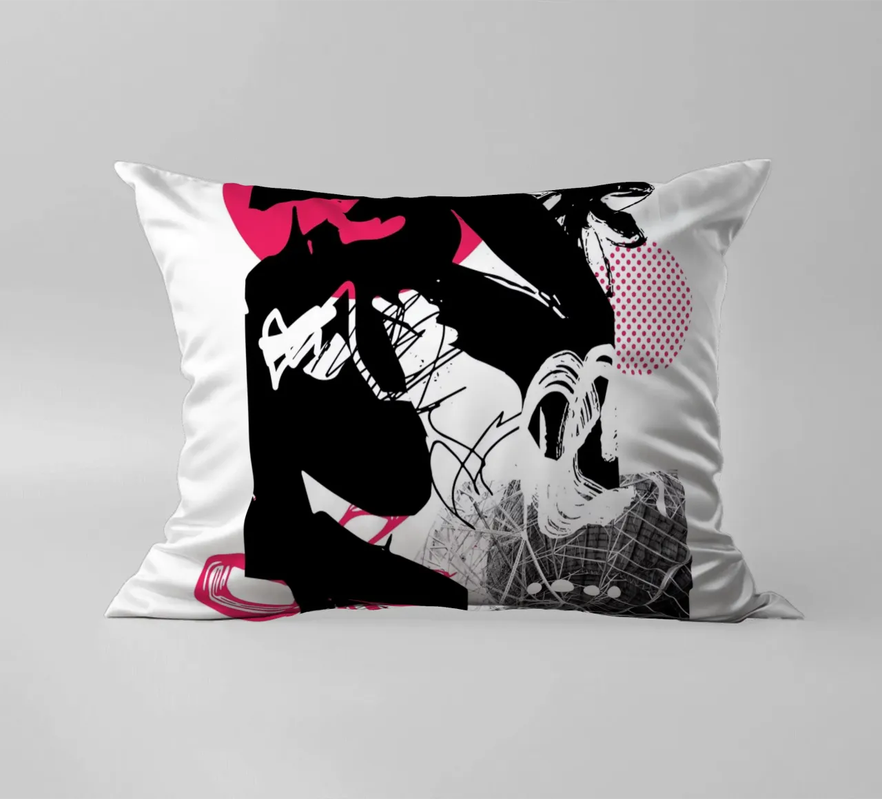 Cosa c'è lassù? cuscino da Kim Hubball Studio