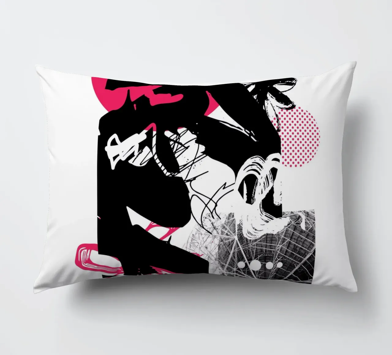 Cosa c'è lassù? cuscino da Kim Hubball Studio