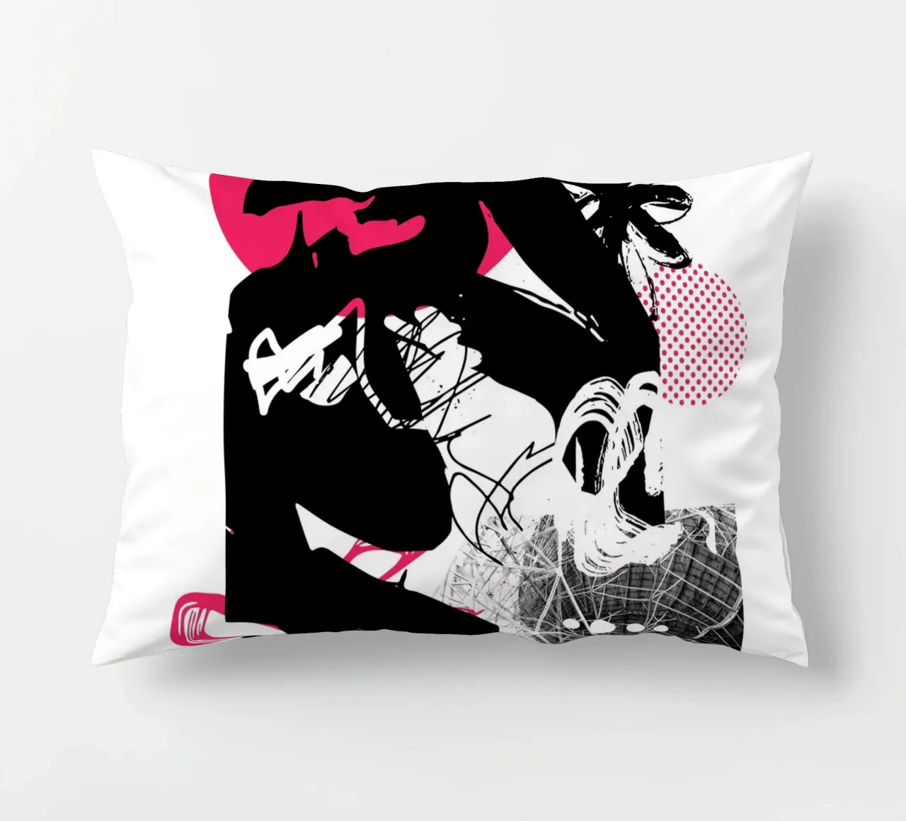 Cosa c'è lassù? cuscino da Kim Hubball Studio