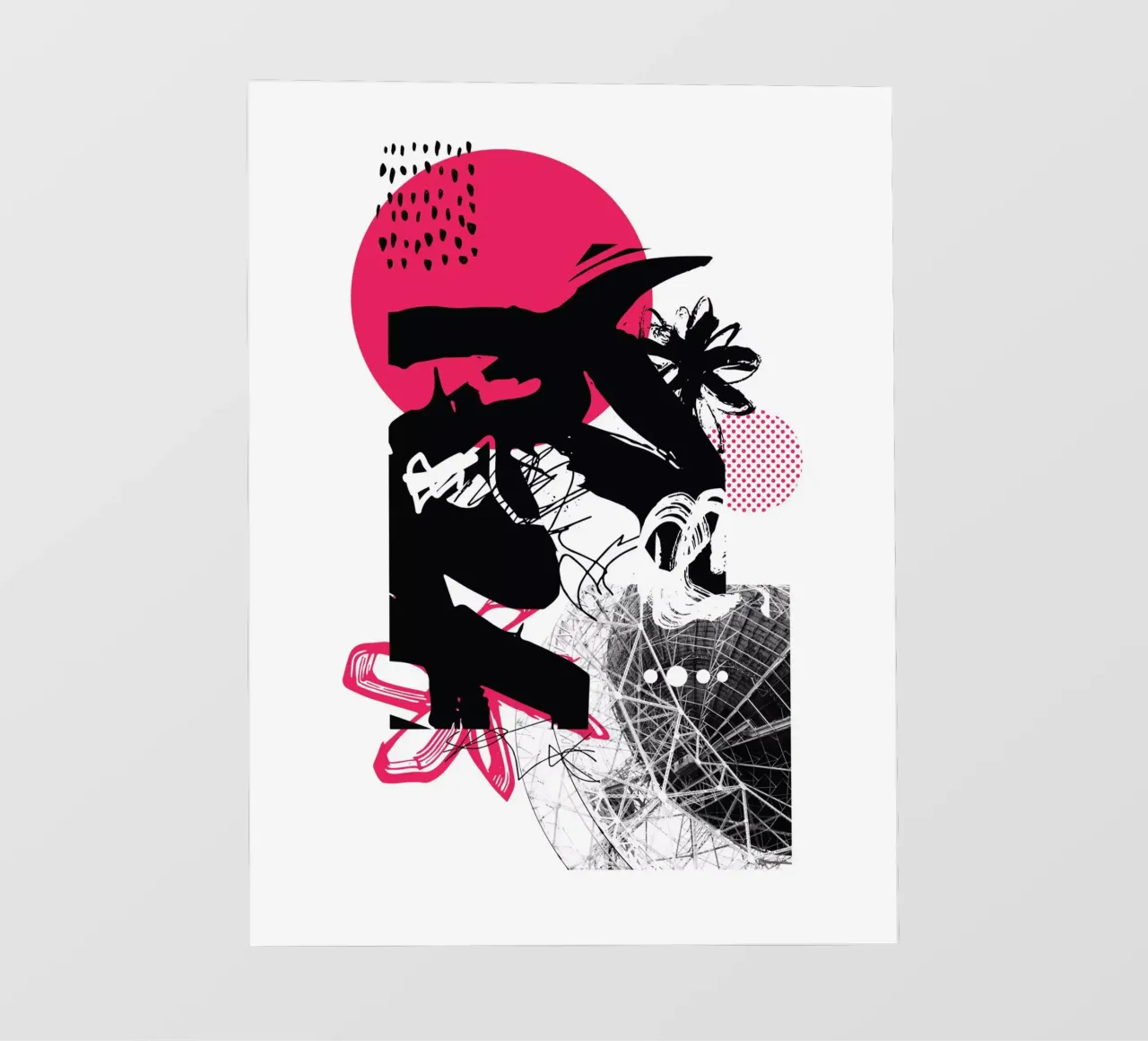 Cosa c'è lassù? telo in pvc da Kim Hubball Studio