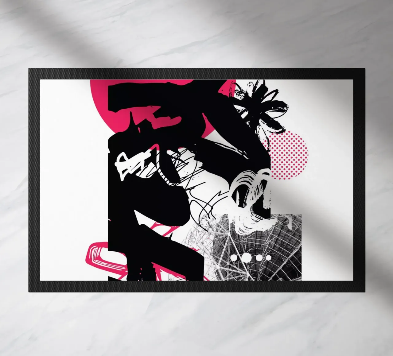 Cosa c'è lassù? zerbino da Kim Hubball Studio