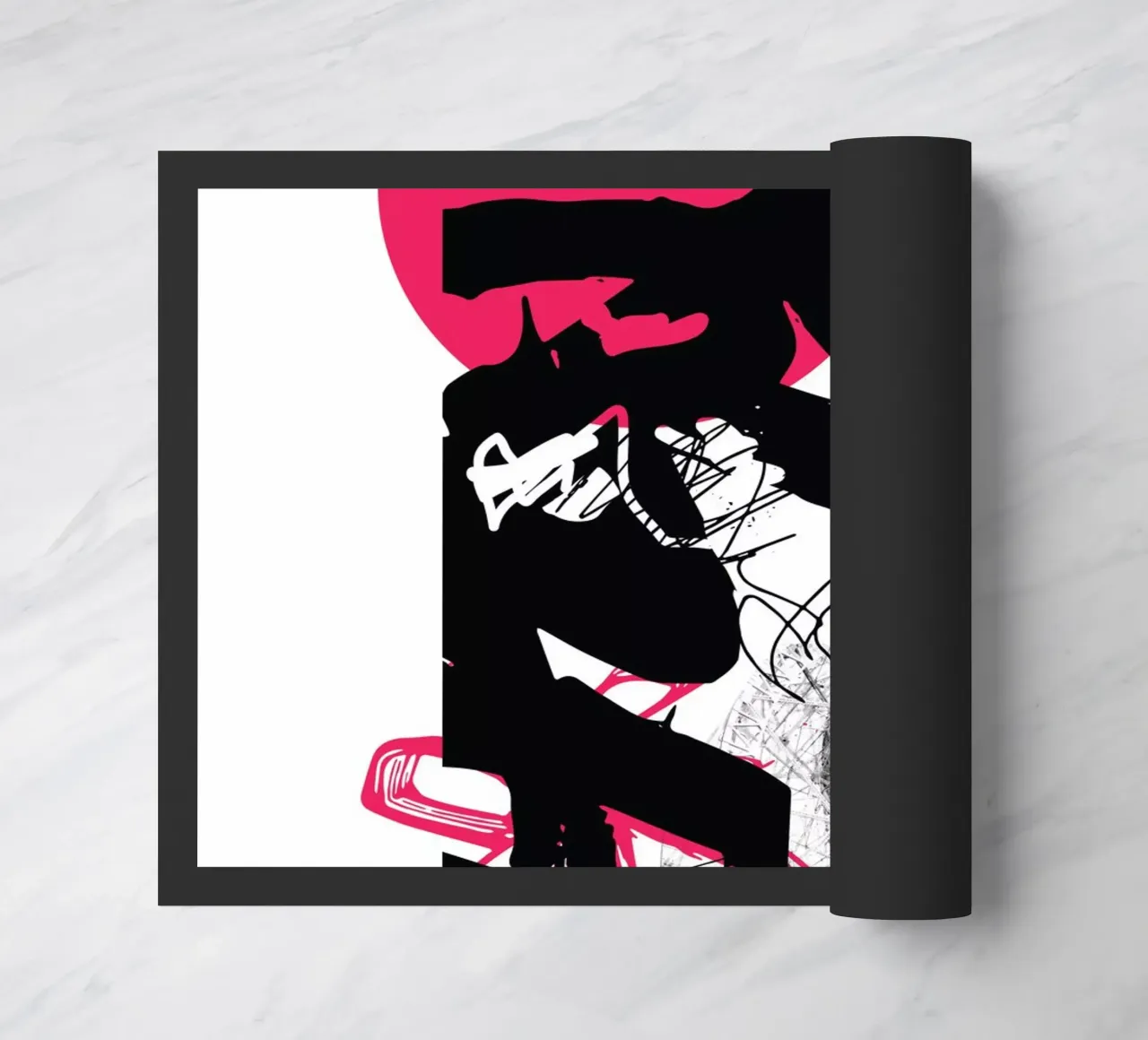 Cosa c'è lassù? zerbino da Kim Hubball Studio