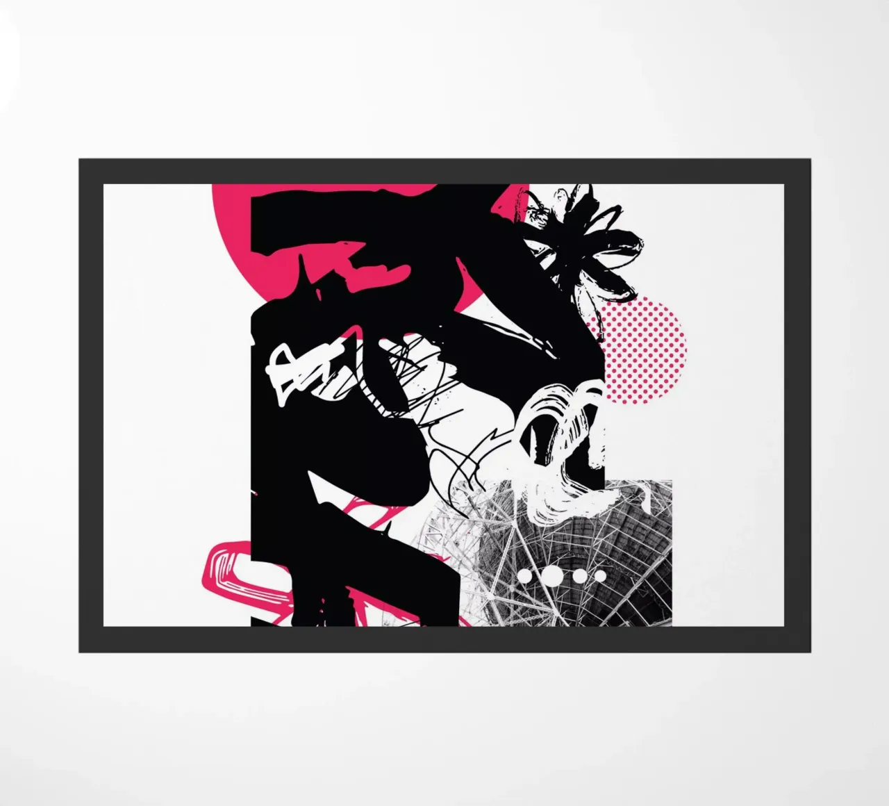 Cosa c'è lassù? zerbino da Kim Hubball Studio