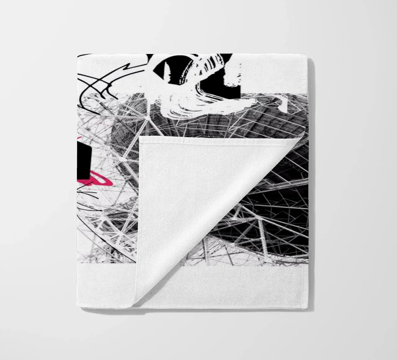 Cosa c'è lassù? telo mare da Kim Hubball Studio