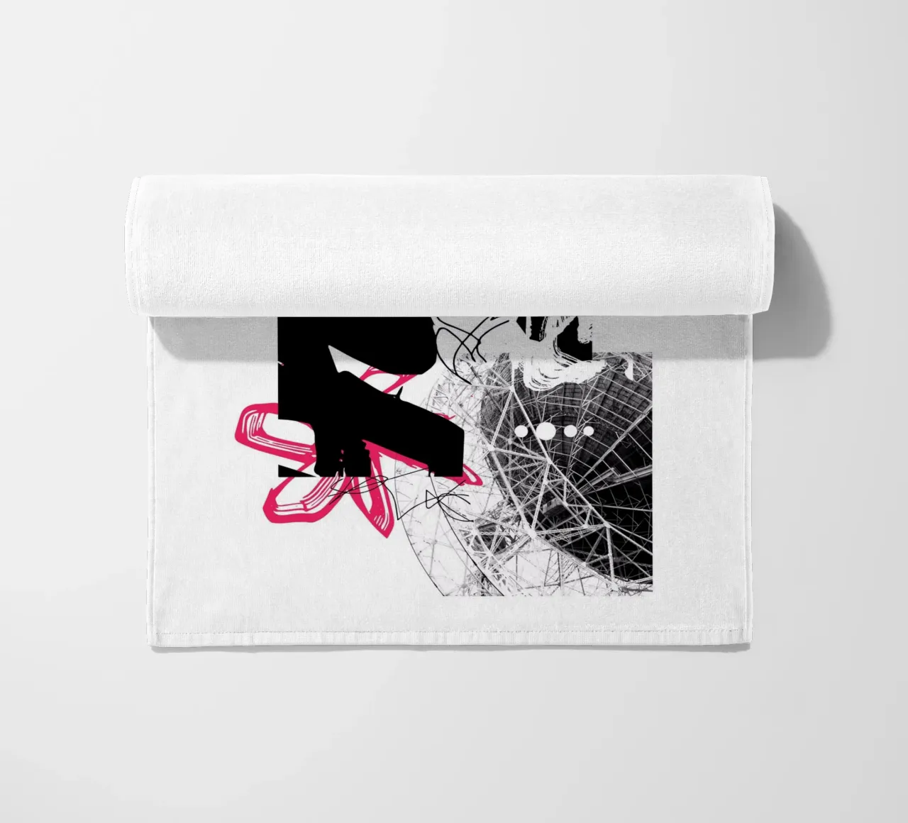 Cosa c'è lassù? telo mare da Kim Hubball Studio