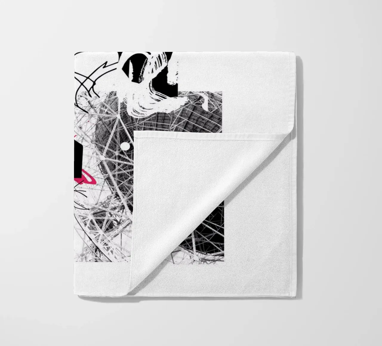 Cosa c'è lassù? telo mare da Kim Hubball Studio