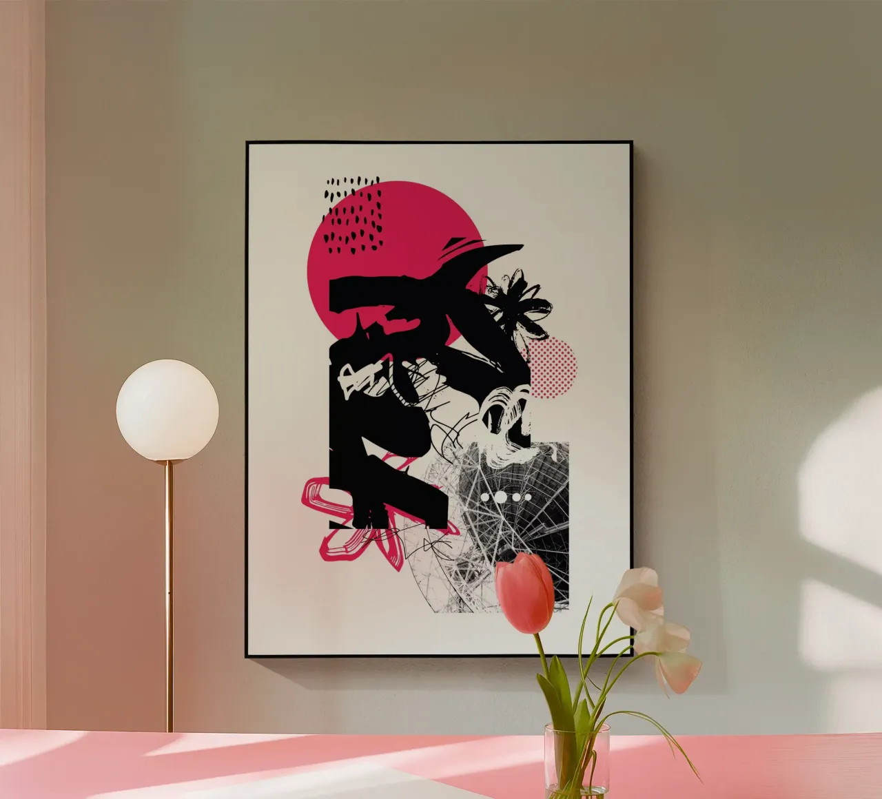 Cosa c'è lassù? plexiglass da Kim Hubball Studio