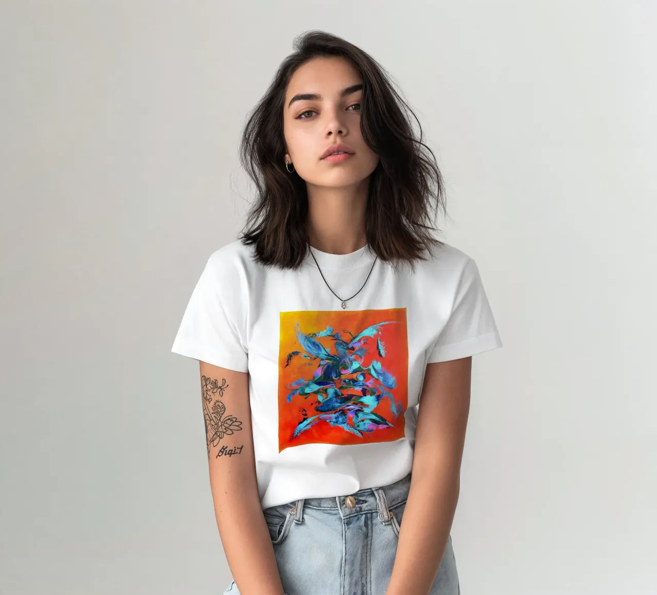 VITA IN BLU. t-shirt da Little treasures for your home