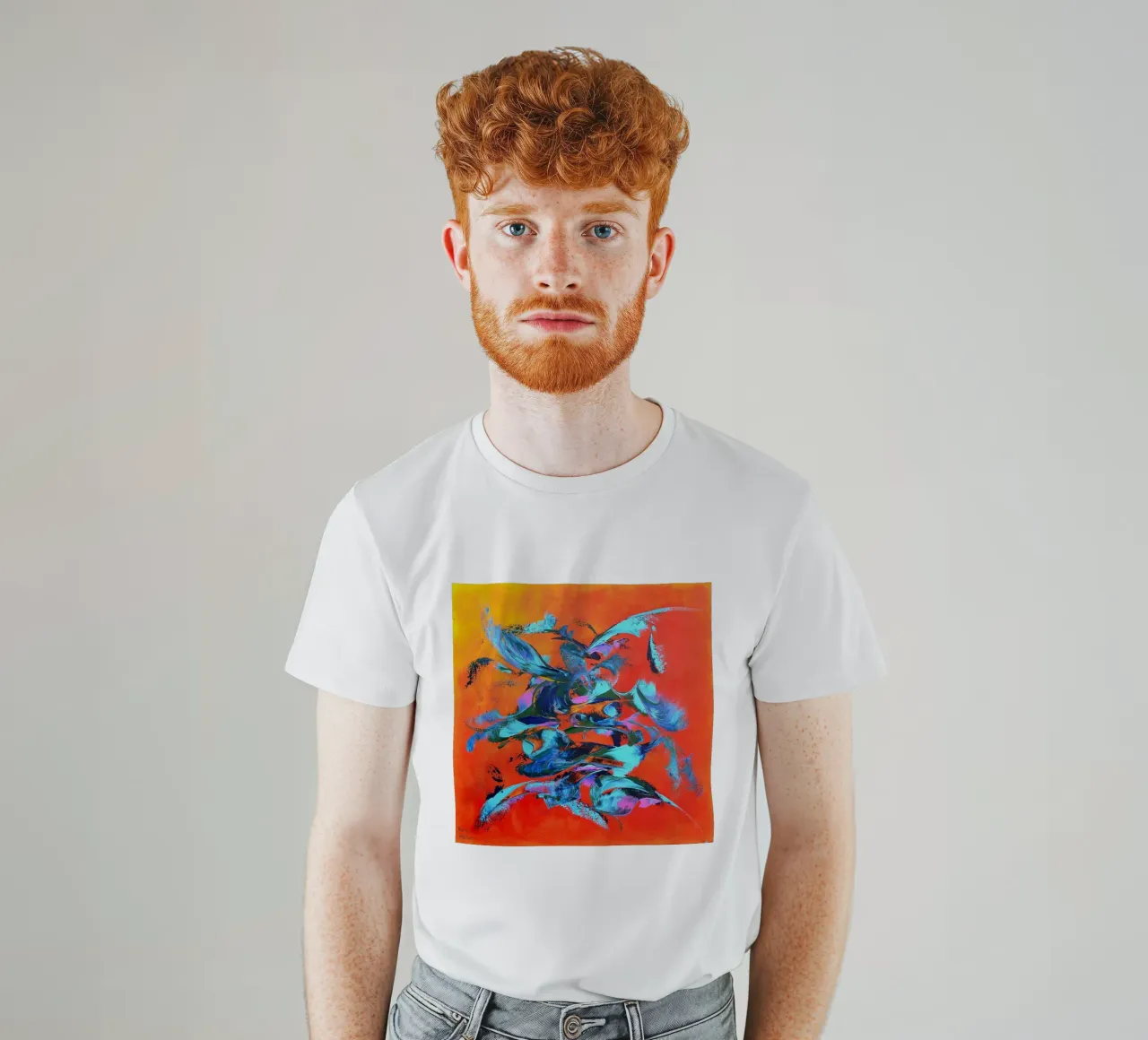 VITA IN BLU. t-shirt da Little treasures for your home