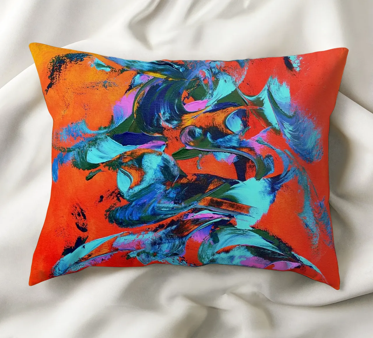 VITA IN BLU. cuscino da Little treasures for your home