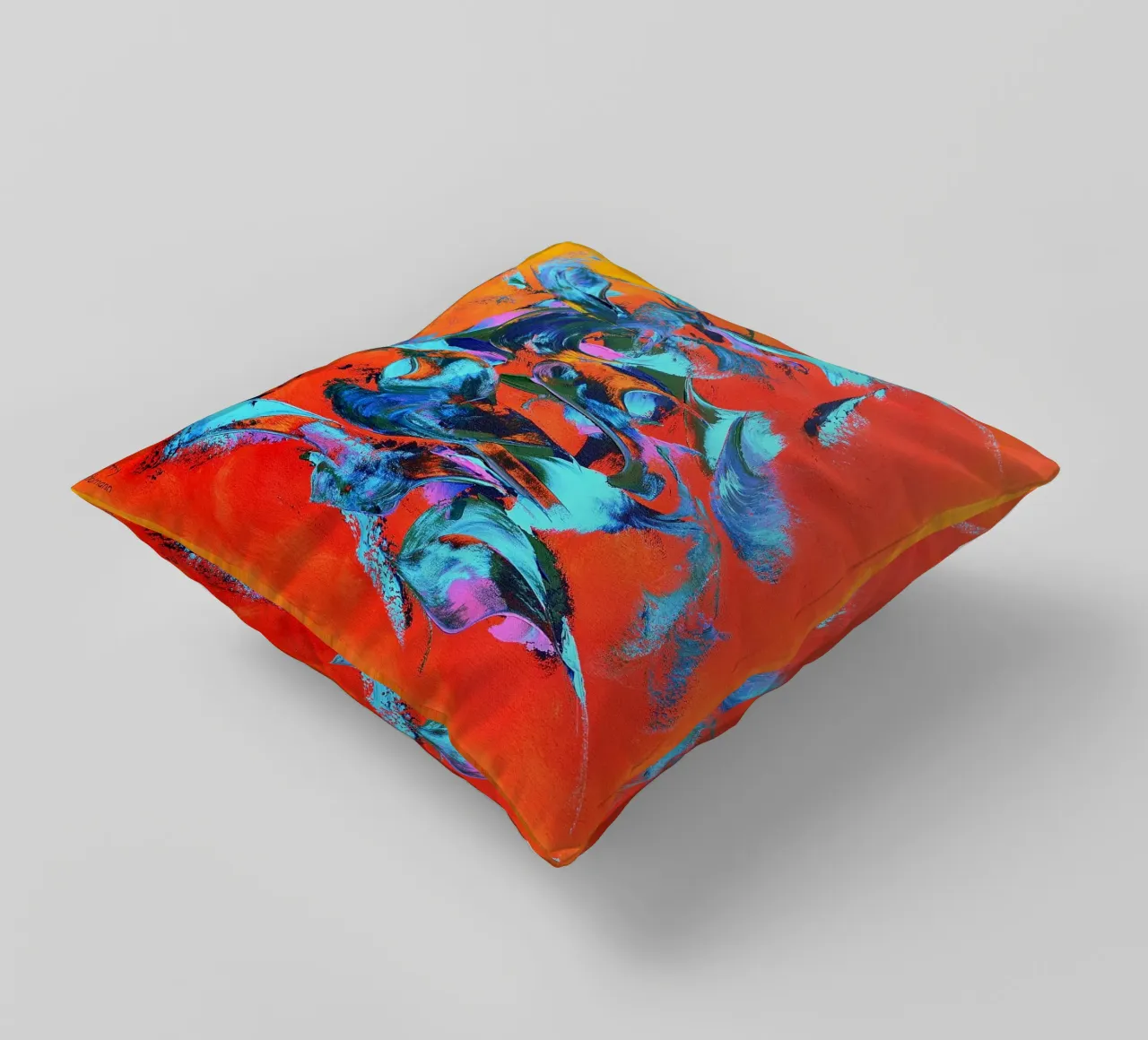 VITA IN BLU. cuscino da Little treasures for your home
