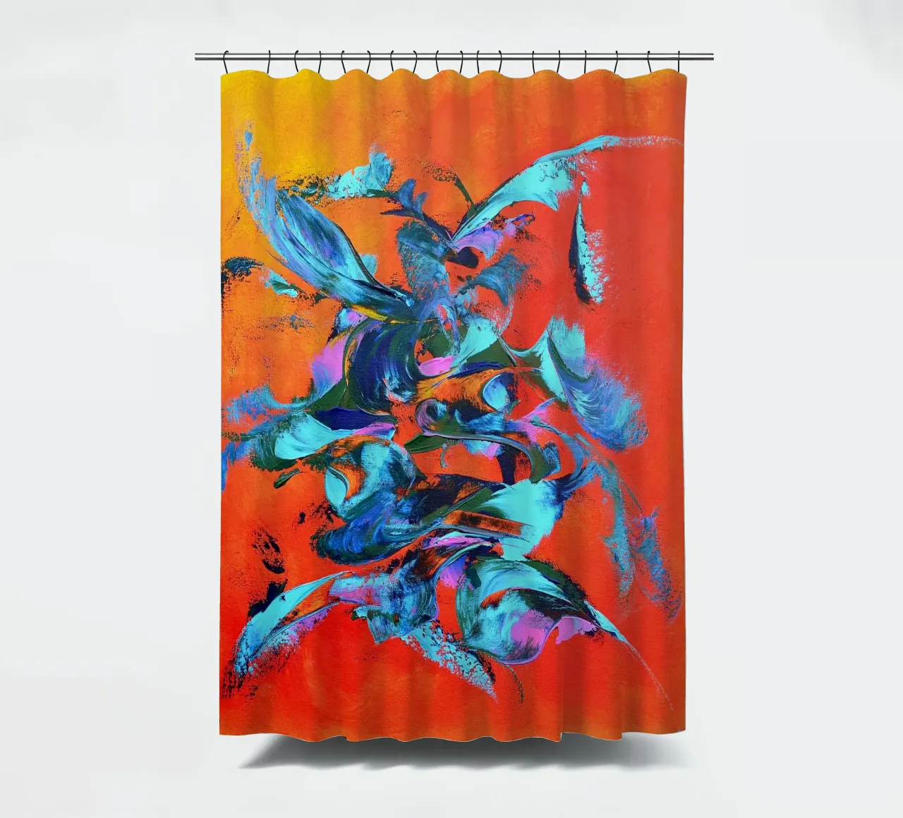 VITA IN BLU. tenda da doccia da Little treasures for your home