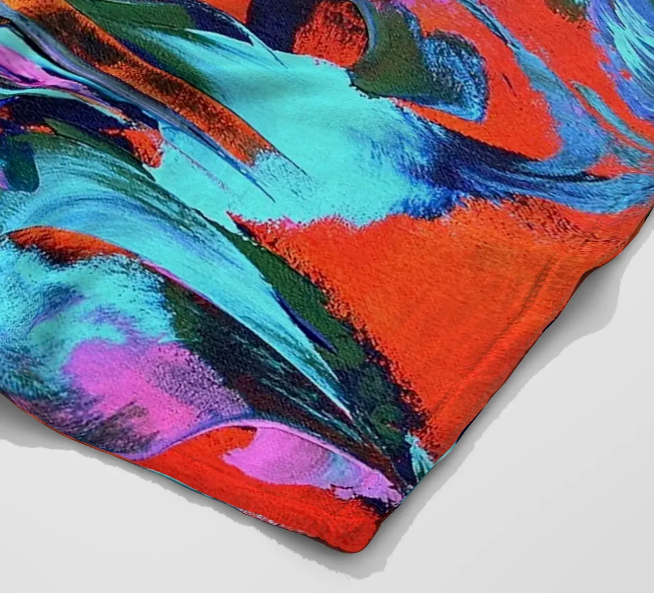VITA IN BLU. coperta in pile da Little treasures for your home