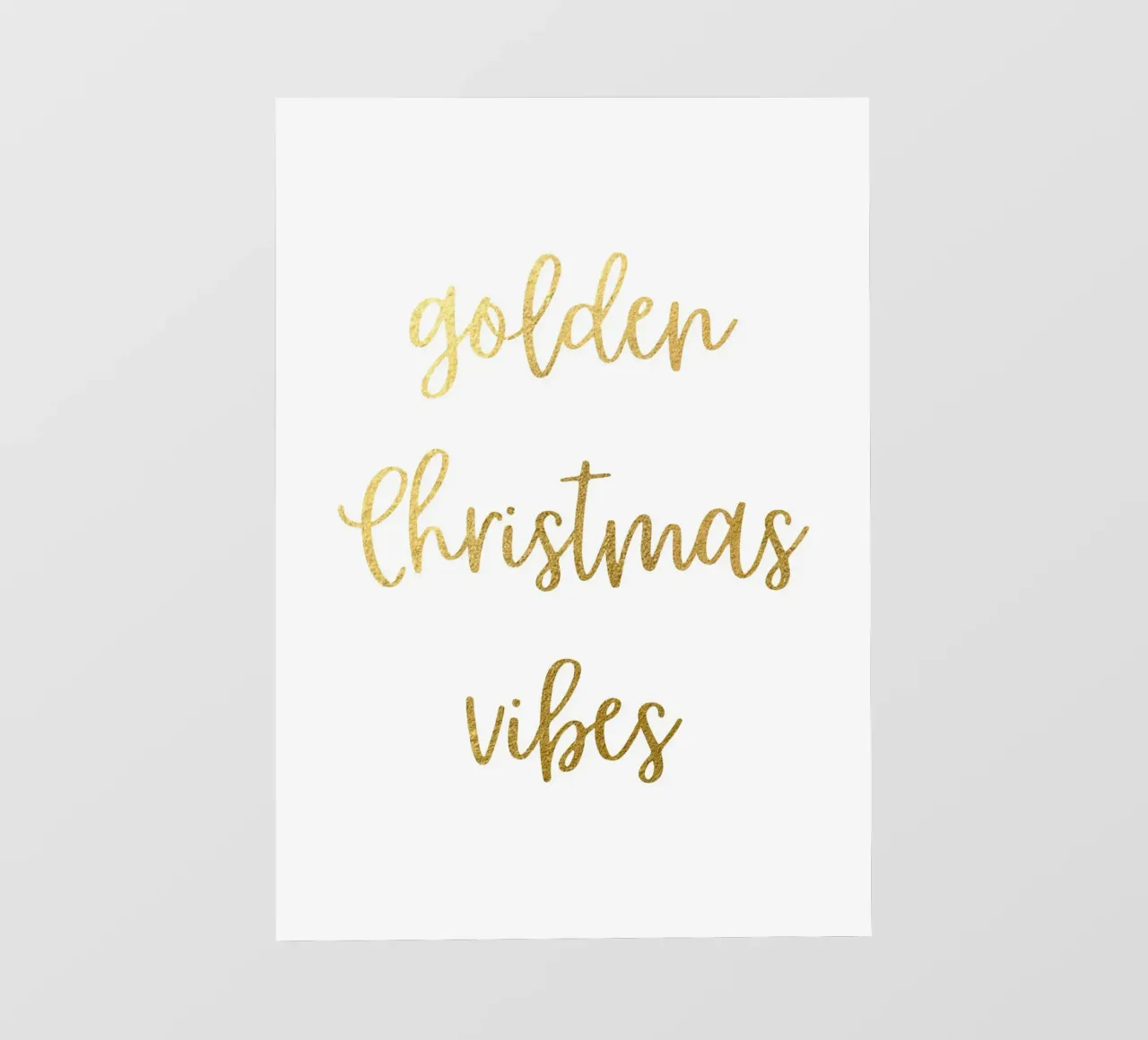 Golden Christmas vibes pellicola backlit da HolidaysCandyWalls
