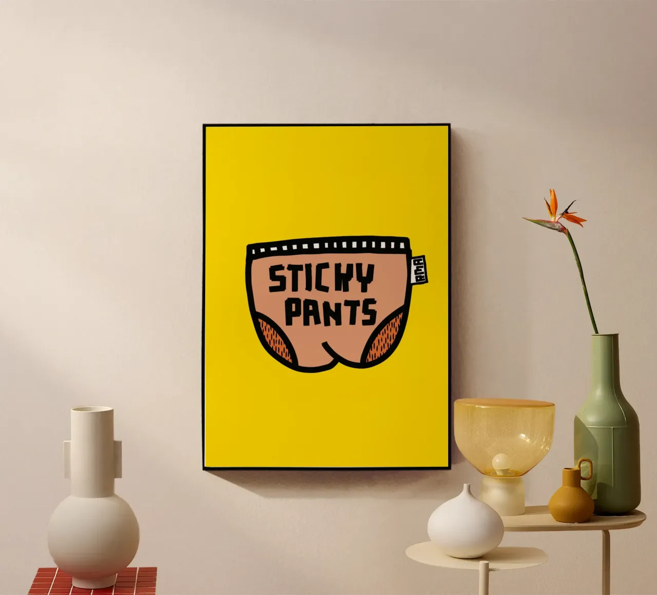 Sticky pants plexiglass da RAAKMA STUDIO