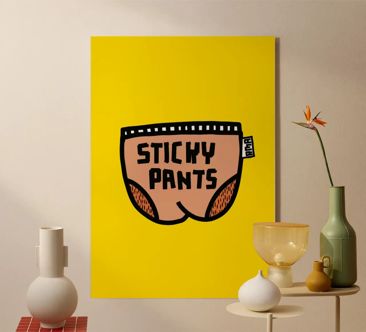 Sticky pants plexiglass da RAAKMA STUDIO