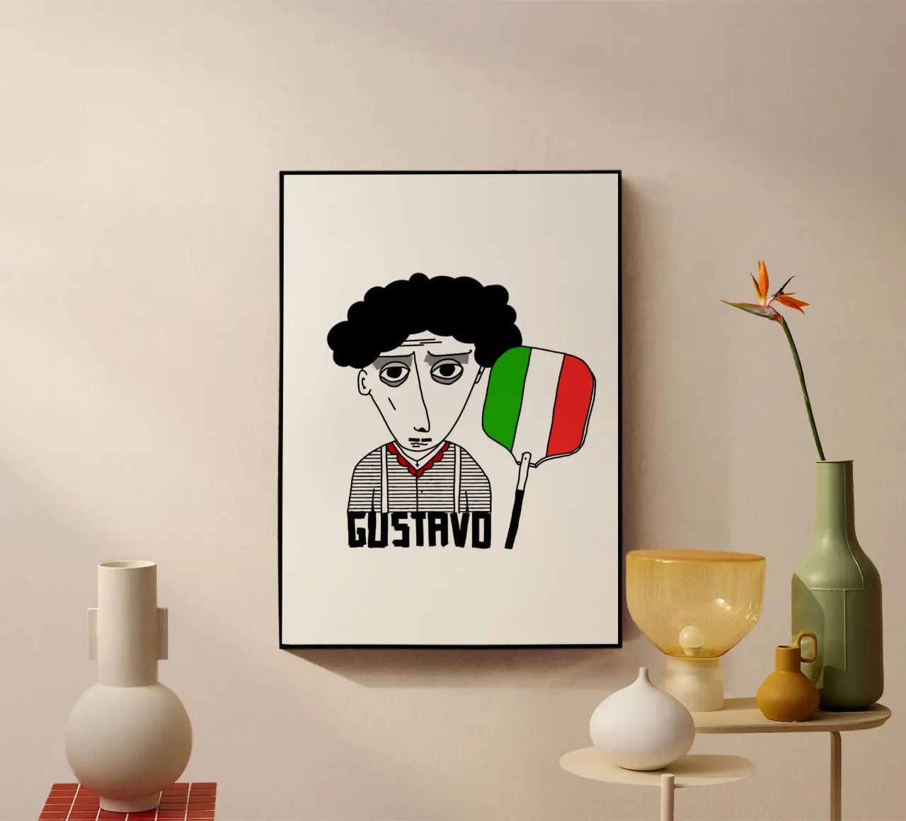 Gustavo plexiglass da RAAKMA STUDIO