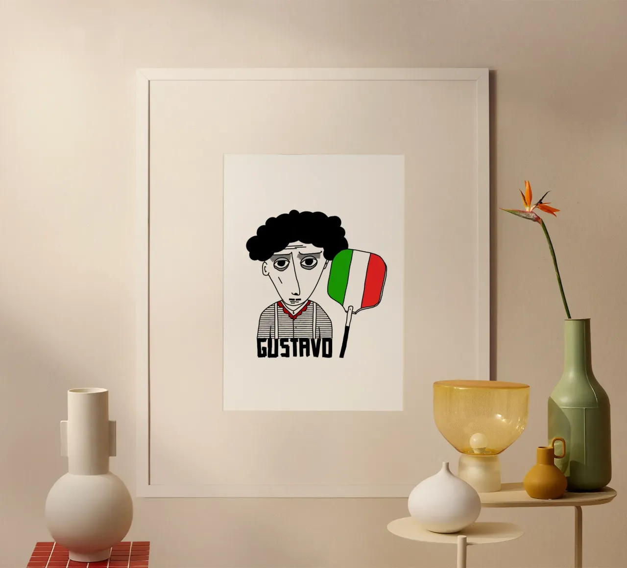 Gustavo poster da RAAKMA STUDIO