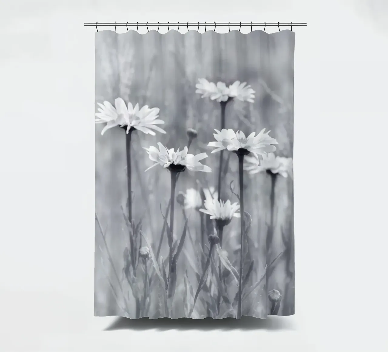 Margeriten Duschvorhang von Atteloi