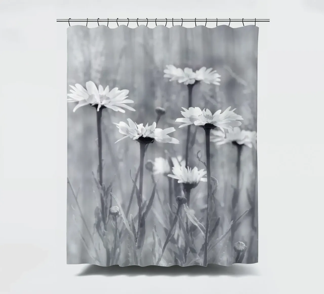 Margeriten Duschvorhang von Atteloi