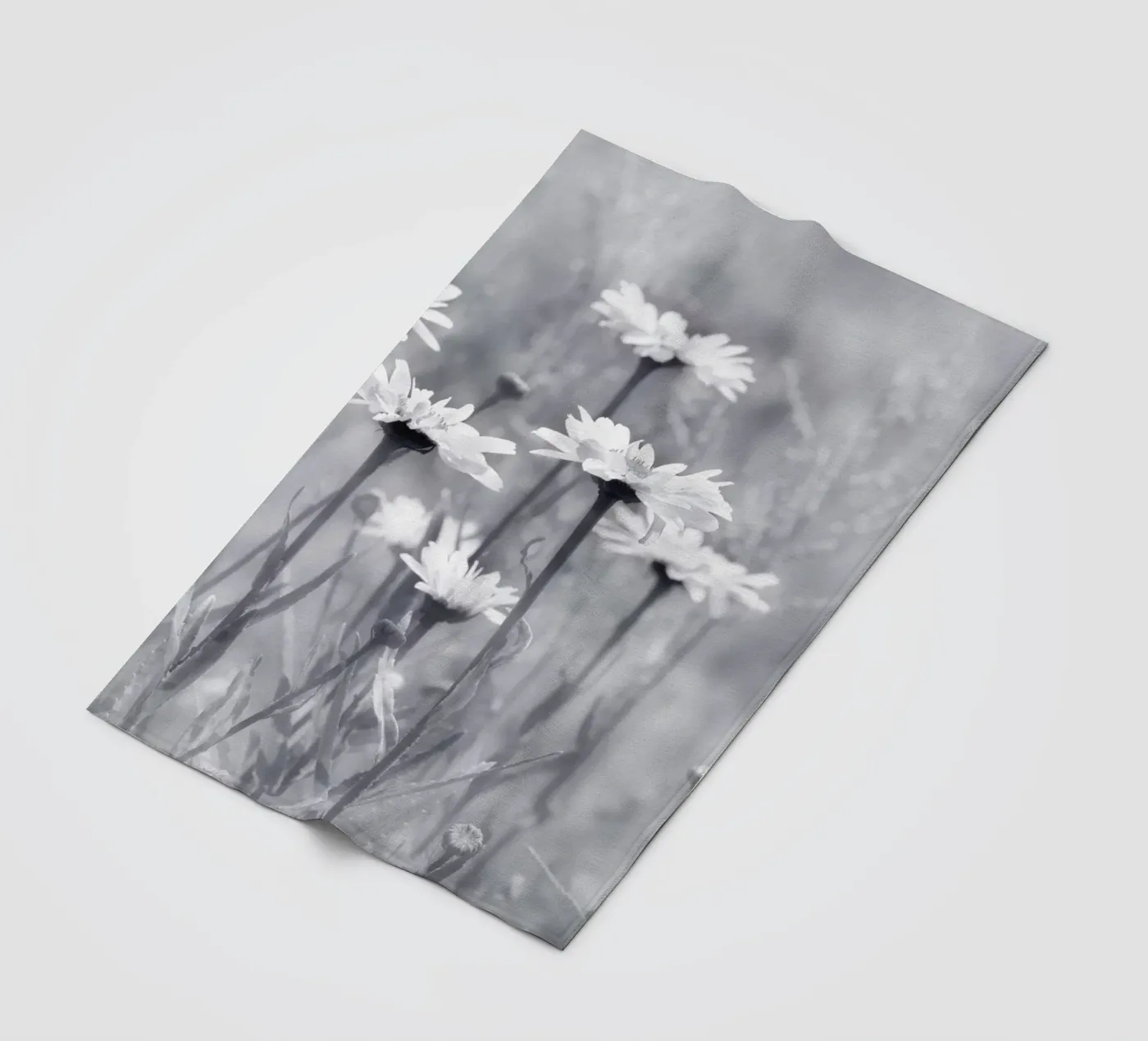 Margeriten Fleecedecke von Atteloi